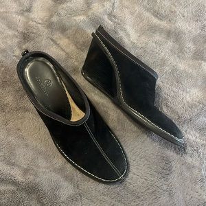 Cole Haan Ladies size 8 black mule clog